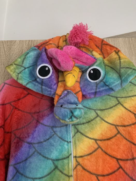 Kolorowy kombinezon jednorożec