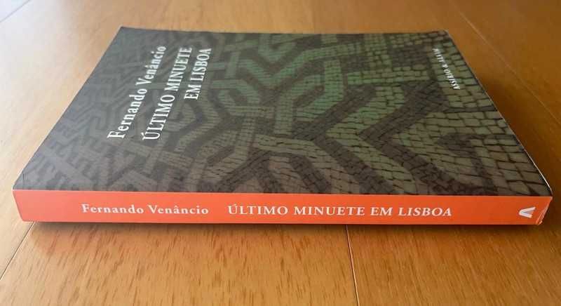 Livro "Último Minuete em Lisboa" de Fernando Venâncio