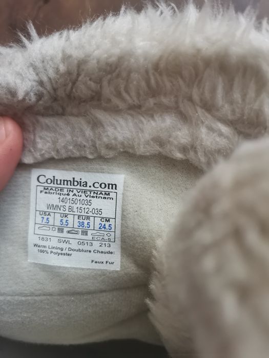 зимние ботинки сапоги Columbia