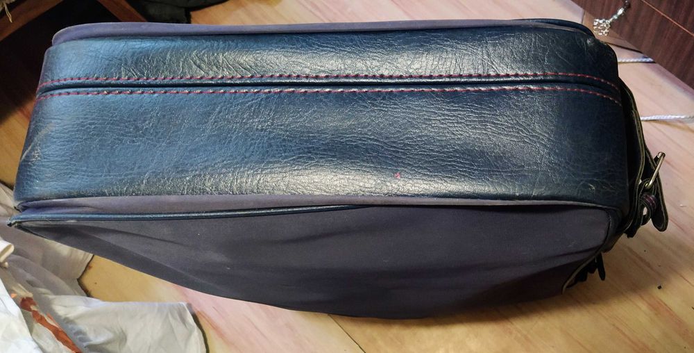 Чемодан большой 77*50см по периметру кожа big suitcase is big валіза