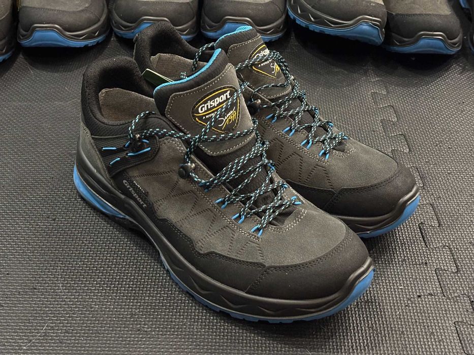 Кросівки трекінгові р.43, 44, 45, 46, 47 - Grisport Spur Grey Walking Shoe - 14901 (напівчеревики) - Vibram