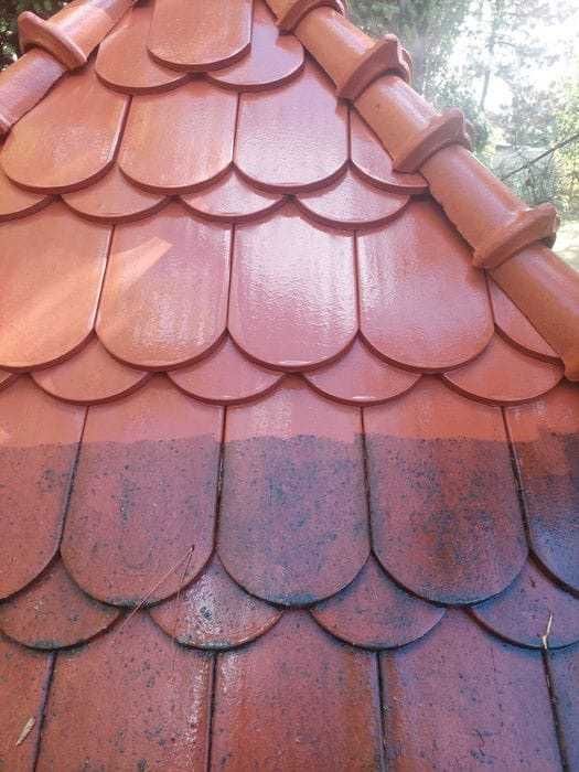 Mycie dachów elewacji kostki brukowej czyszczenie dachu malowanie