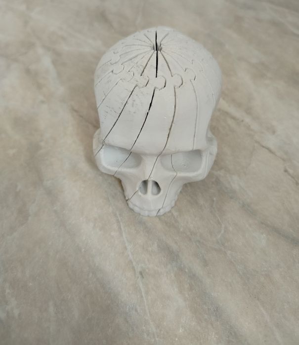 3d фігурка череп антістрес