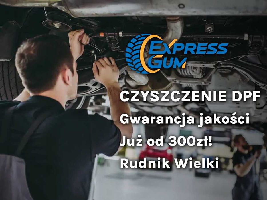 Czyszczenie DPF na miejscu! Express-Gum, Rudnik Wielki-już od 300 zł!