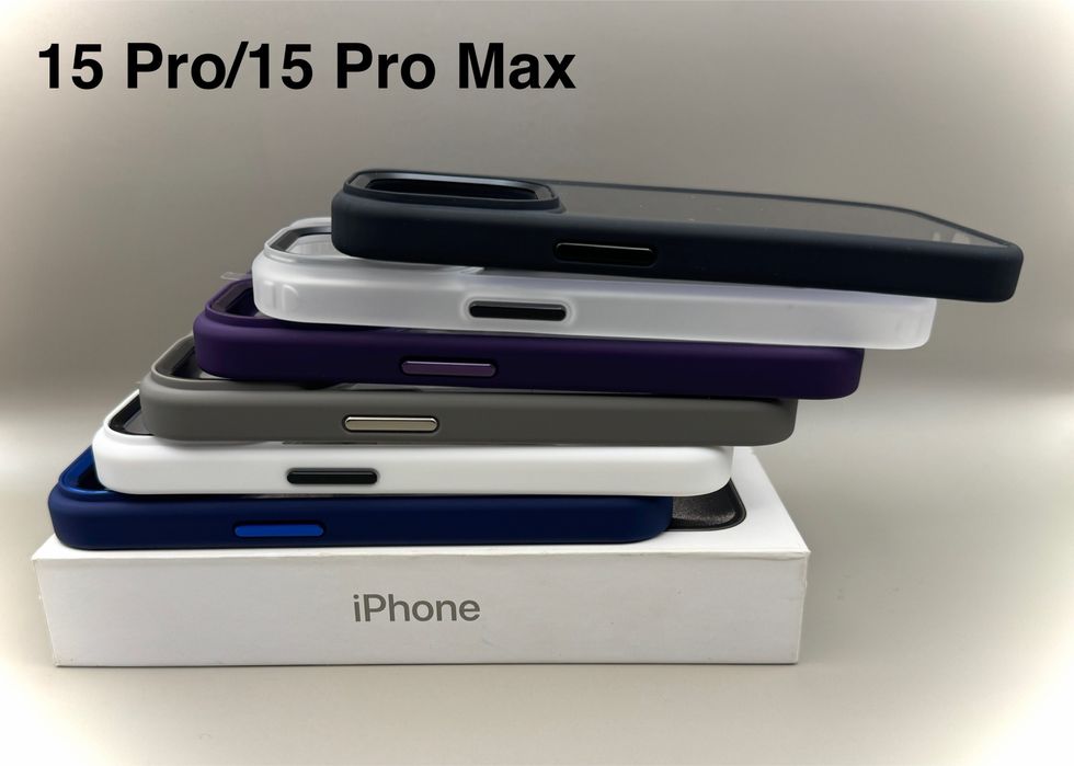 Чехол на iPhone 15 Pro Max Grey, Natural Titanium, 15 Pro-12 Pro, 14 Pro Grey, прозрачный не желтеет, top качество