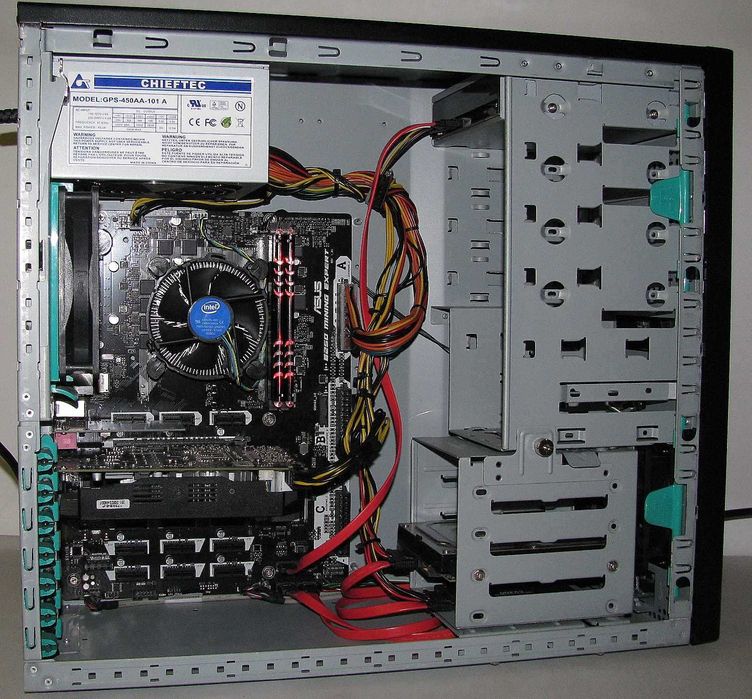 игровой workstation Xeon E3-1245V5 16Gb 256Gb 500Gb GTX 1060