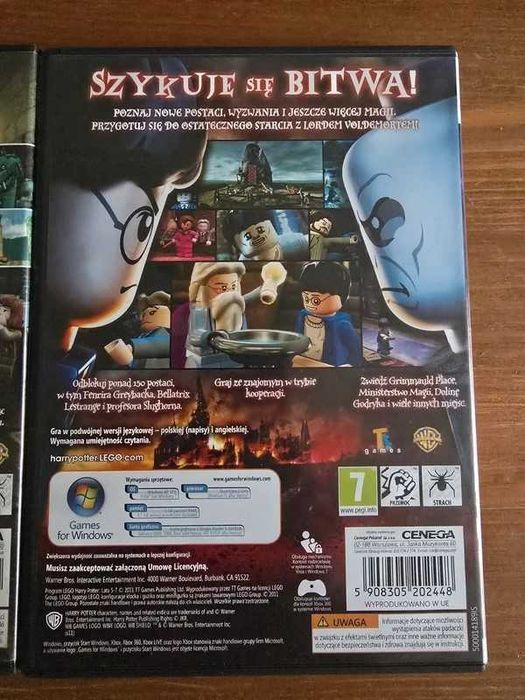 Lego Harry Potter 1-4 / 5-7 - Zestaw Gra PC