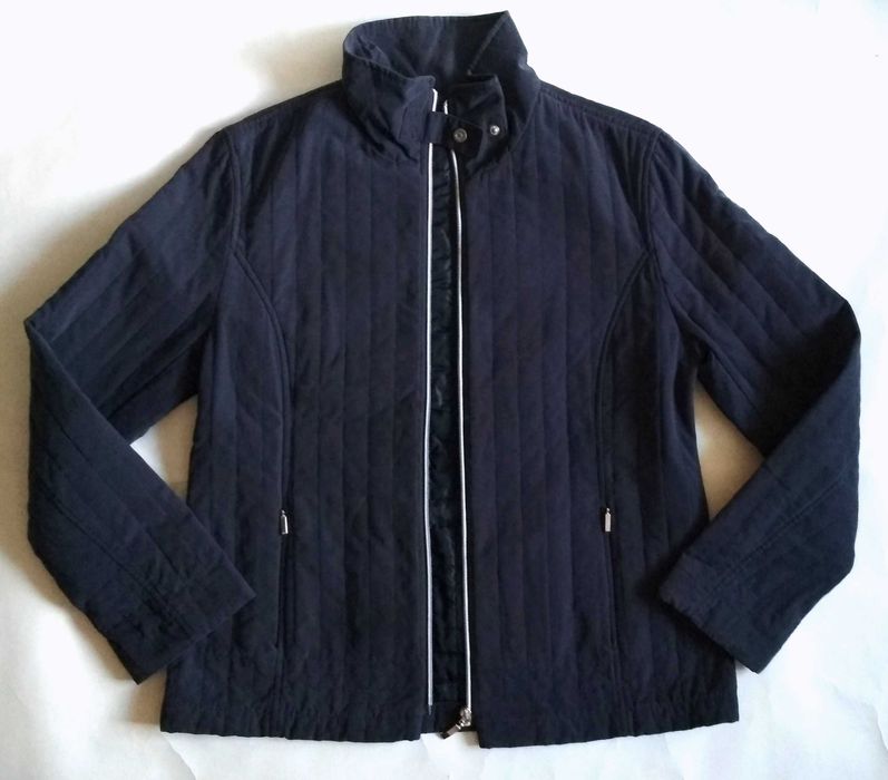 Демисезонная стёганая куртка р.14/40-42 alba moda италия