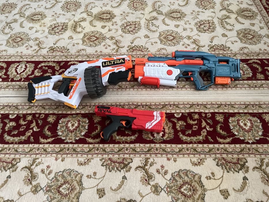 Nerf ultra one, rival moto blit 2 elite 2.0