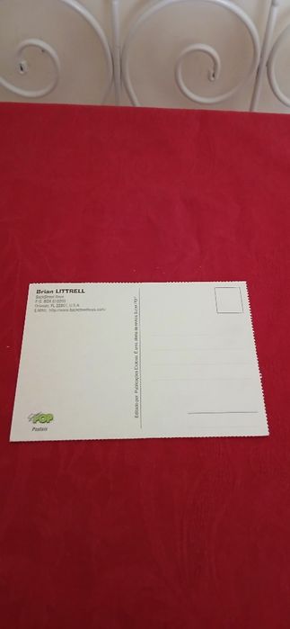 Postal Brian Littrell  - Backstreet Boys, novo