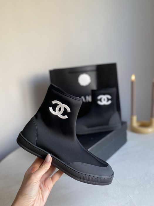 Черевики чоботи кеди ботинки шанель chanel