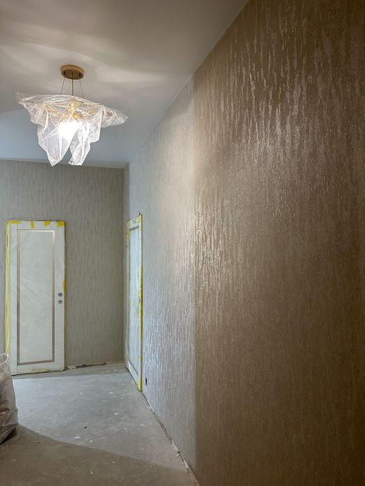 Поклейка обоев Малярные работы Комплексный ремонт