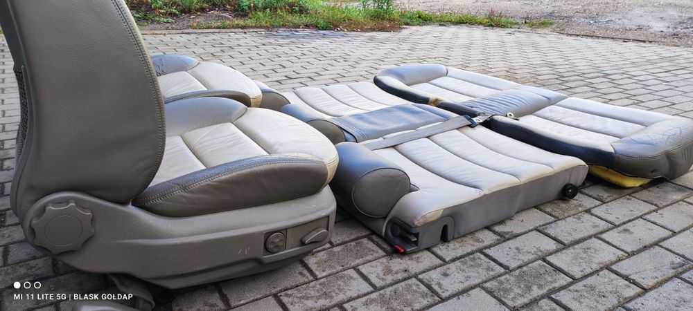 Fotele z Kanapą Skóra Nie Grzane z Audi A6 C5 2.5 Q Allroad  Gołdap