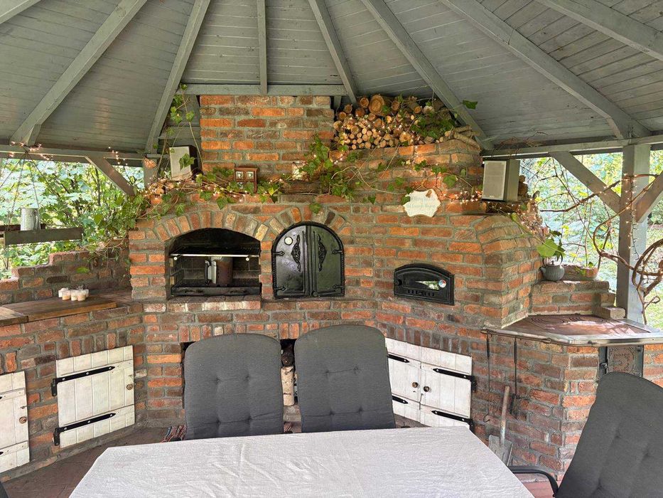 Grill murowany Wędzarnia Piec chlebowy Kuchnia letnia Stara Cegła Gril
