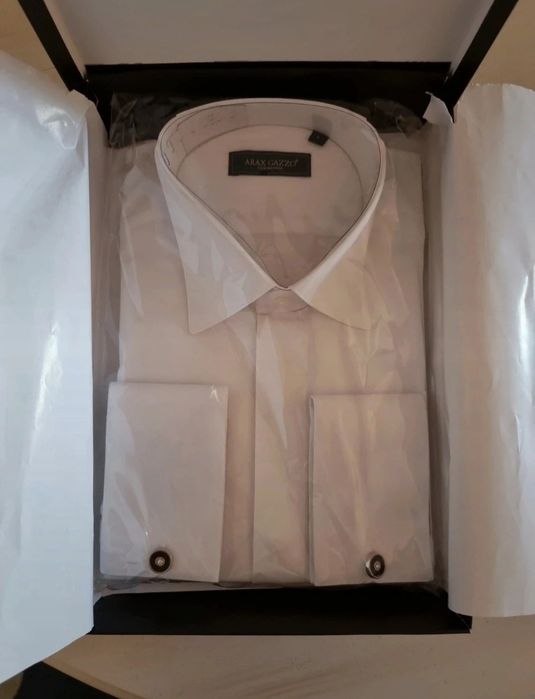 Camisa Cerimónia Branca - Arax Gazzo