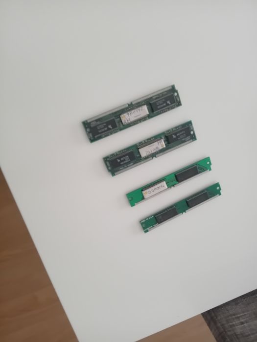 4 modulos de ram simm