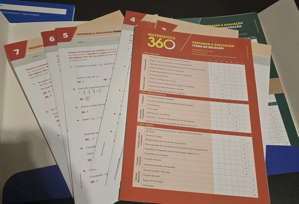 Matemática 360 - 11⁰Ano - Recursos adicionais Exclusivos Professor