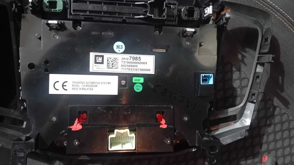 Display Rádio Opel Zafira C 2017