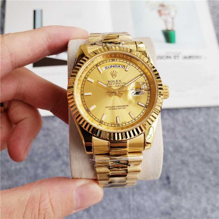 Годинник автоматичний Rolex datejust gold