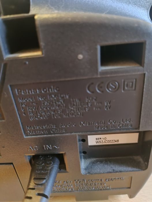 Бумбокс касетник CD  PANASONIC