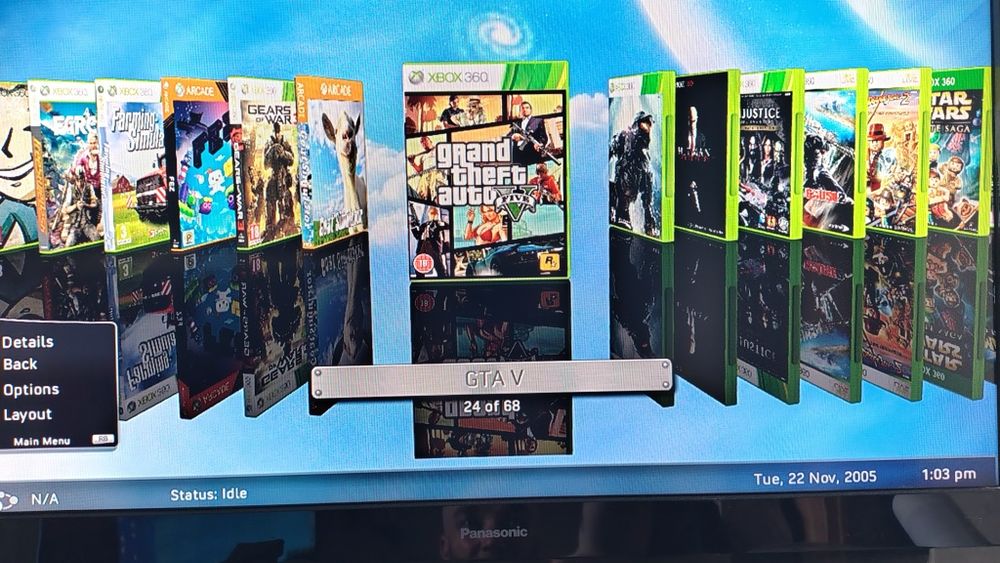 Xbox 360 Slim TRINITY | RGH 3.0 | HDD 500GB | Custom White-Black | Serwis