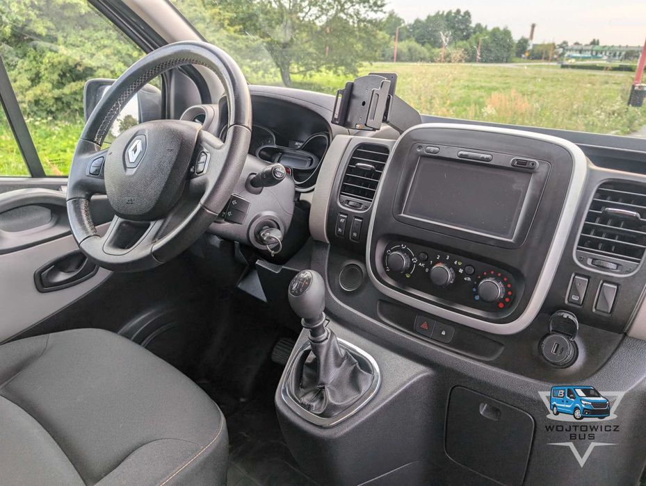 Wynajem busów 9-osobowe, dostawcze, Renault Trafic long z/bez kierowcy