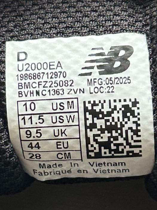 Продам кросівки New Balance 1000, розмір 44 (28см)