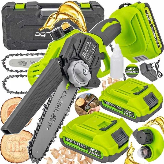 Piła łańcuchowa 6 cali z pompką oleju