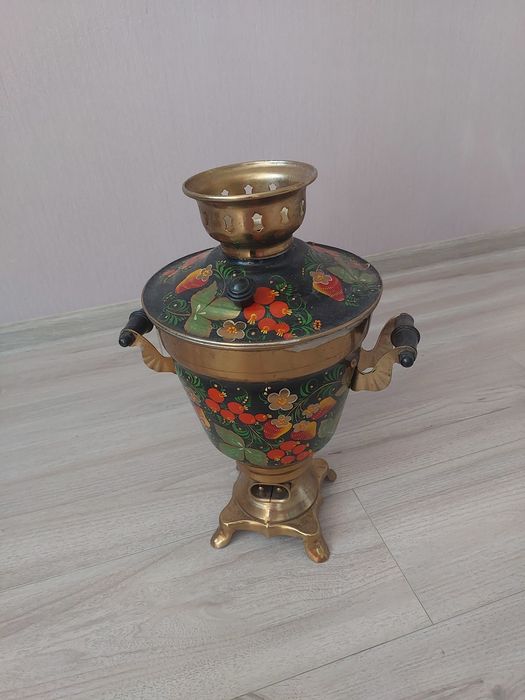 самовар ручная роспись