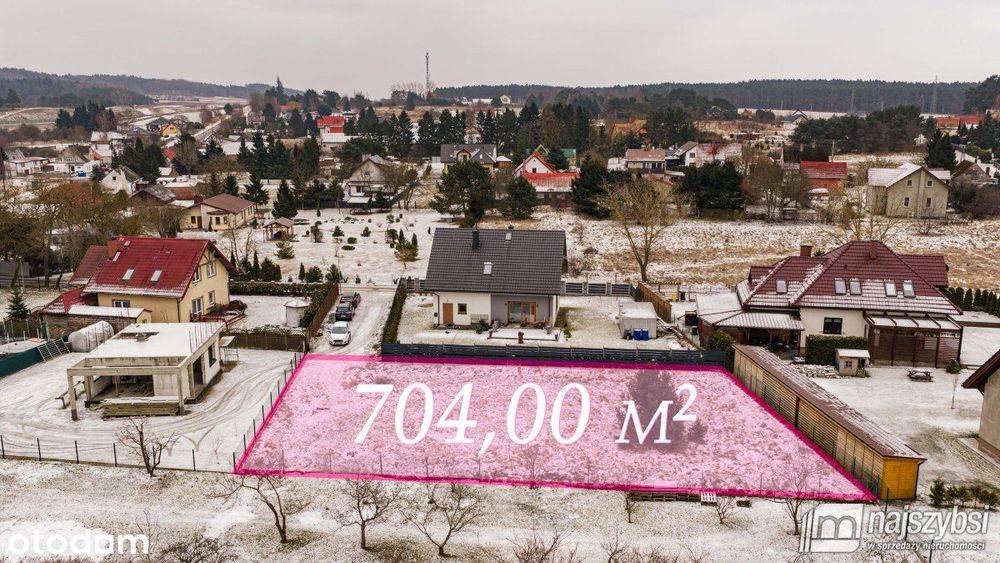 Dargobądz - Atrakcyjna Działka Budowlana 704 M2!!