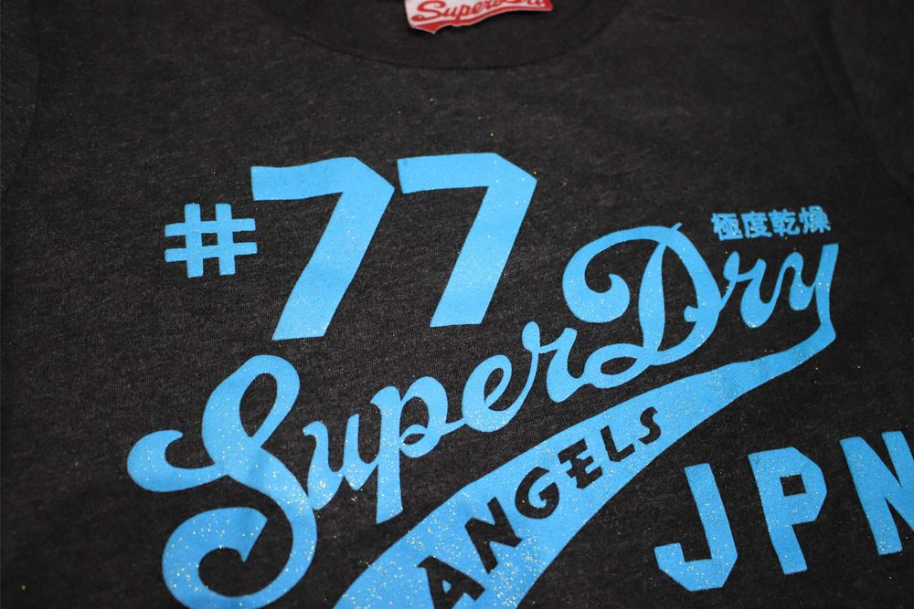T-shirt Superdry r. M kr rękaw damski bawełna