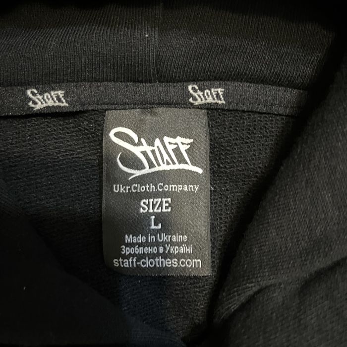Чоловіче худі Staff чорне