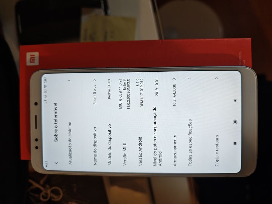 Redmi 5 plus 4gb/64gb