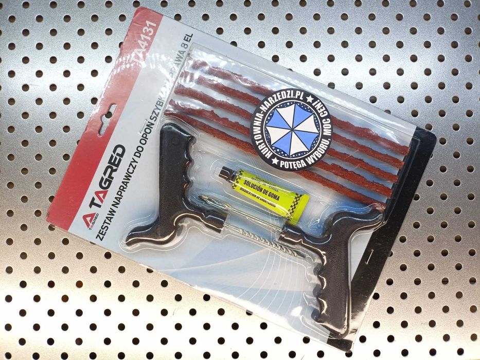 Zestaw naprawczy do opon naprawy opon, koła, ogumienia, opony