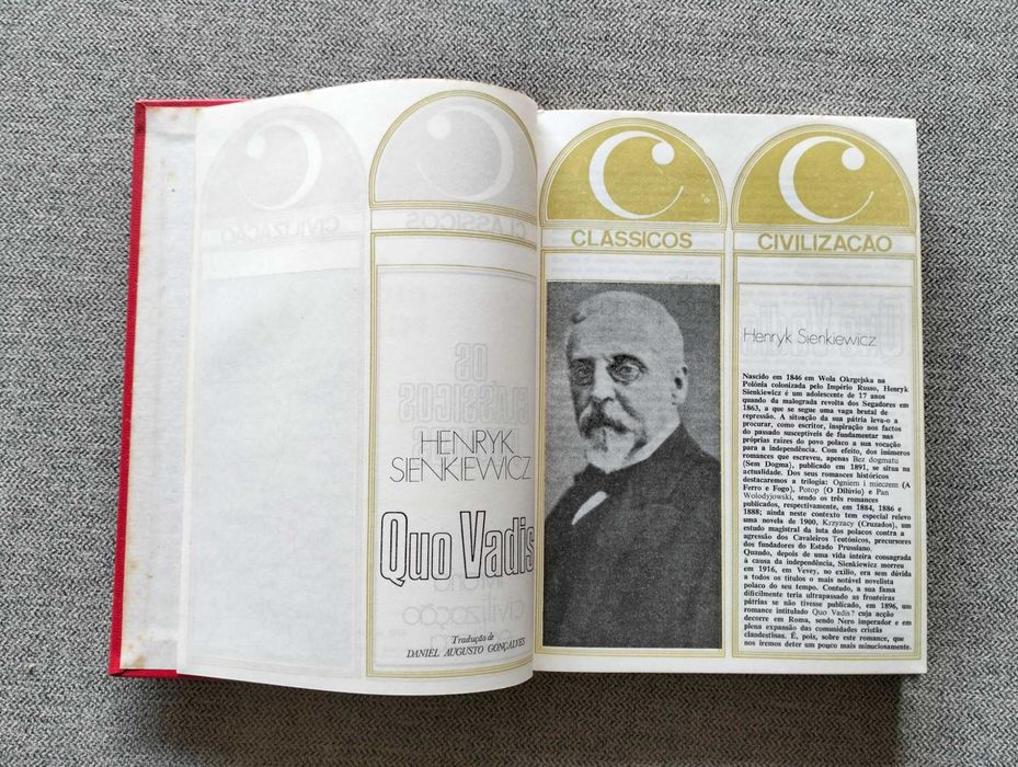 Livro "Quo Vadis?" de Henryk Sienkiewicz