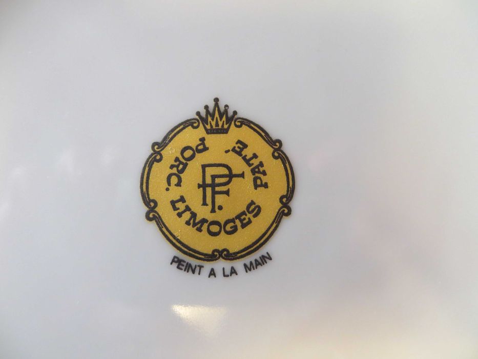 Prato em porcelana de Limoges