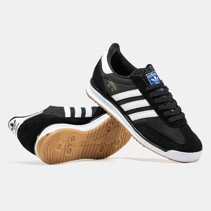 Кросівки Кроссовки Adidas SL '72 Black Чорний Чёрный Кросовки повсякденні