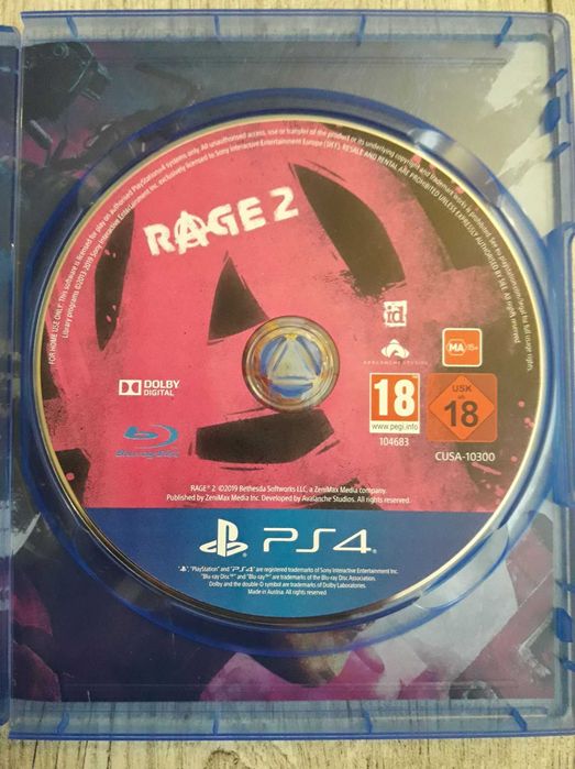 Gra Rage 2 Polska Wersja PS4/PS5 Playstation