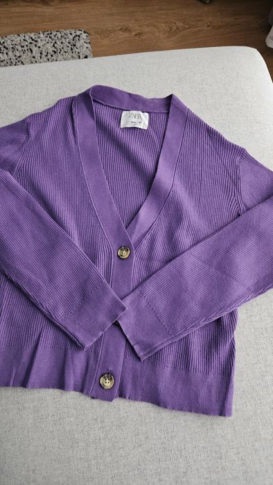 Sweter Zara fiolet