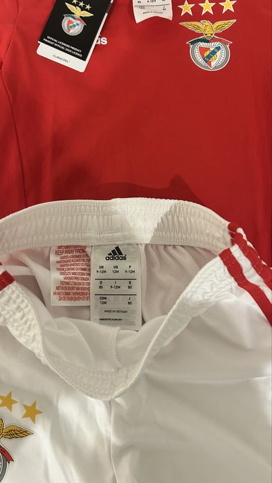 Equipamento Benfica 9/12 Meses