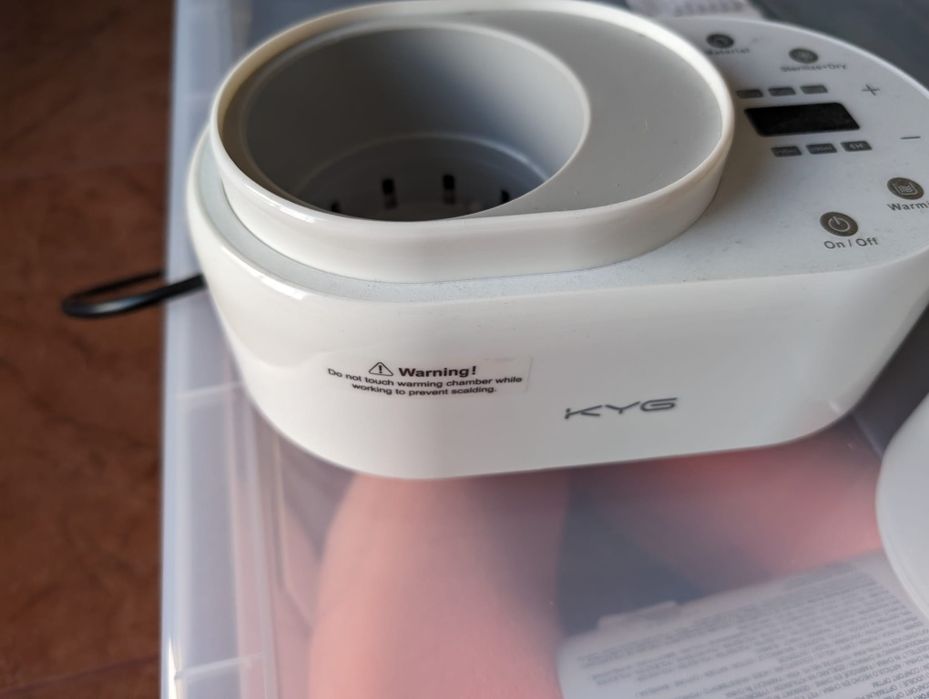 Aquecedor de biberão KYG a ar