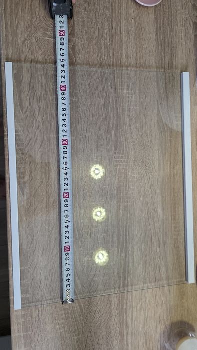 Półki do lodowki Lg side by side 3 rozmiary jedna biala