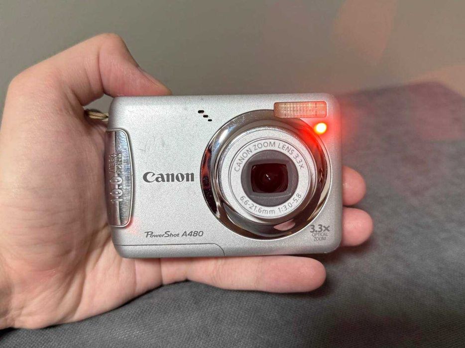Canon PowerShot A480 Вінтажний Цифровий Фотоапарат Мильниця y2k ТікТок