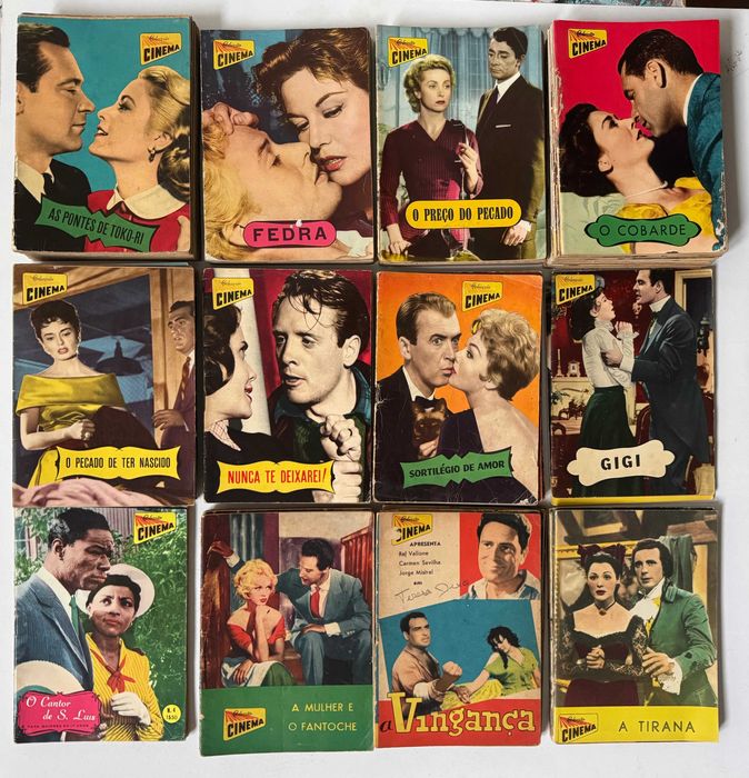 Lote 130 revistas colecção CINEMA. Anos 50/60