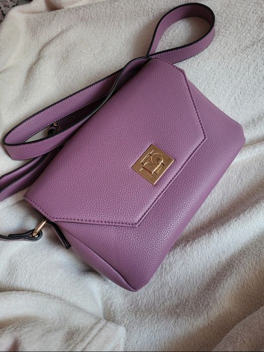 Torebka Nobo purpurowa liliowa