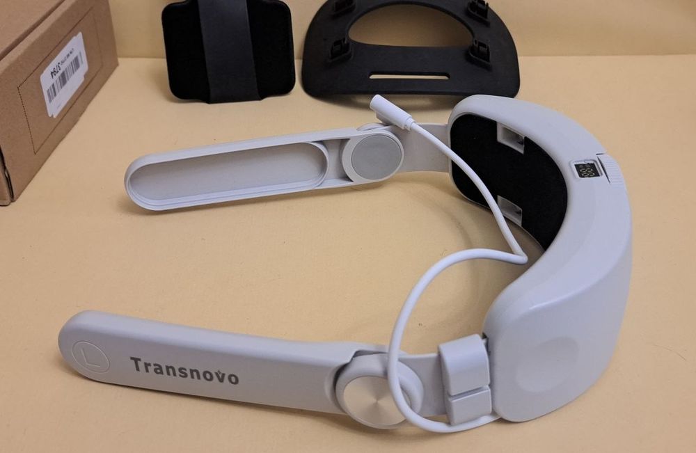 кріплення (Head Strap) бренду Transnovo з акб 6000 mAh для VR Oculus / Meta Quest 2, модель RS1-6000SE