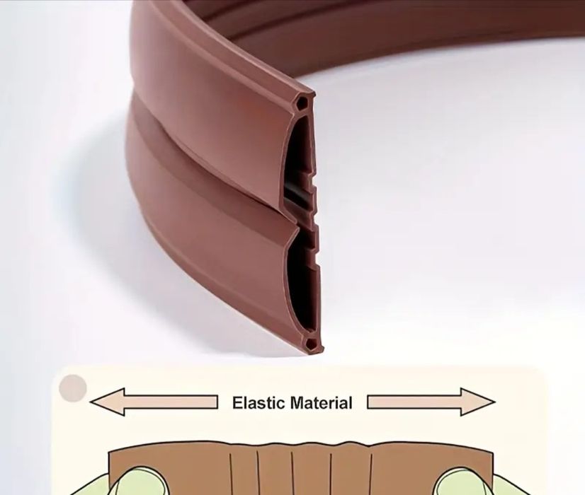Uszczelka pod drzwi dźwięko i wiatroszczelna