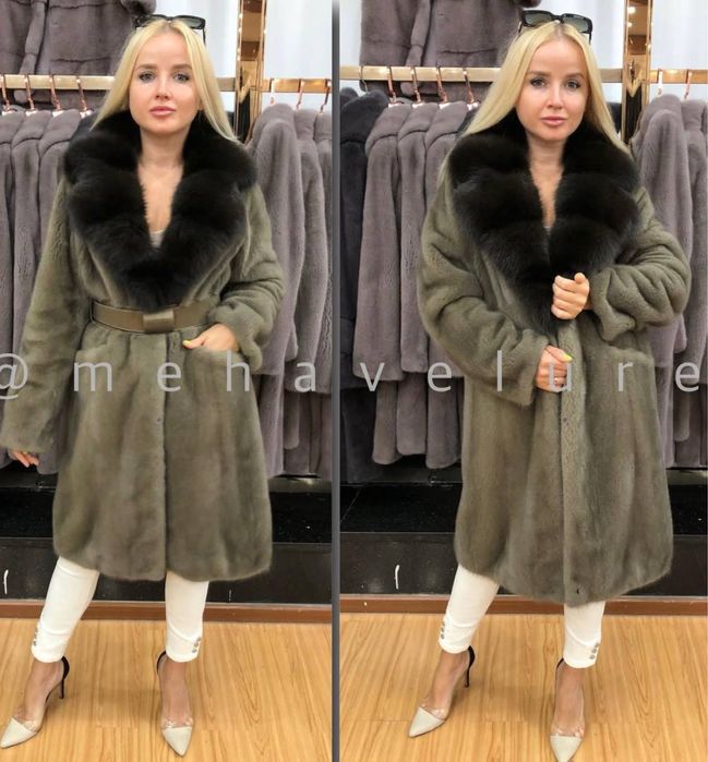 шуба из аукционной норки