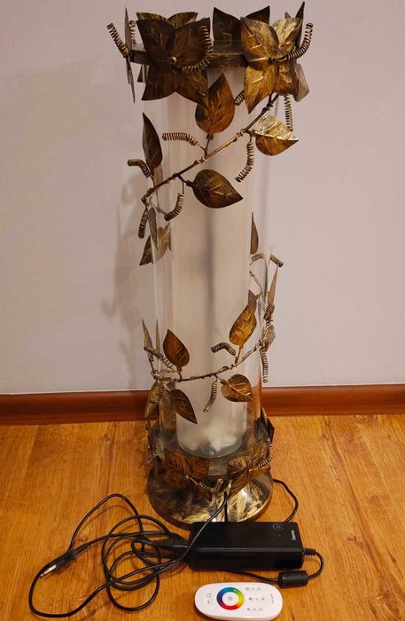 Lampka nocna, retro, LED RGB