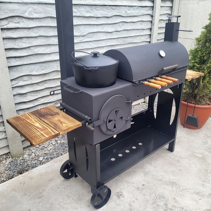 • 5мм! • В НАЯВНОСТІ! • Мангал Барбекю, Гриль, Піч під Казан, Смокер